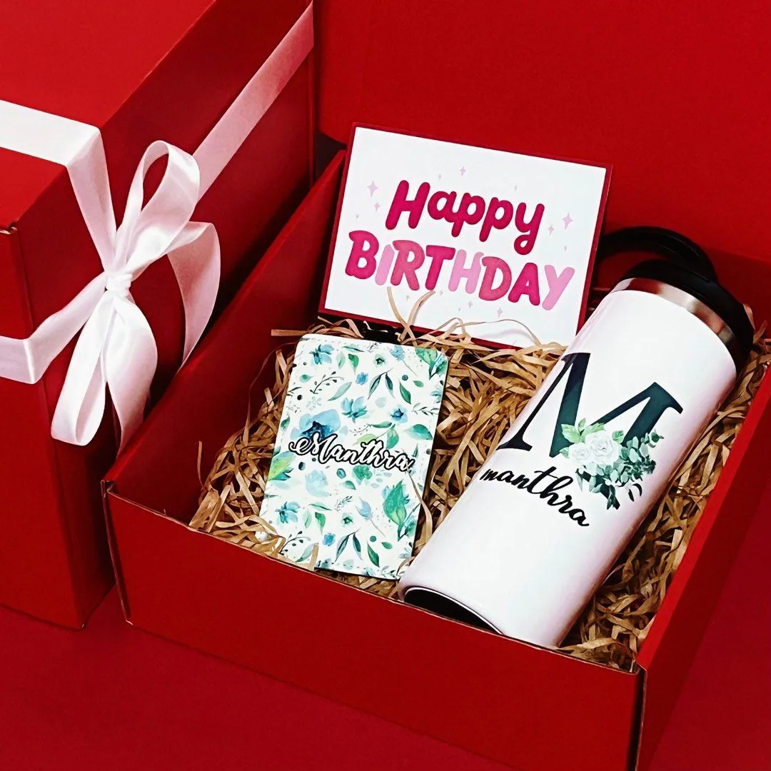 Caja de cumpleaños personalizada lista para sorprender