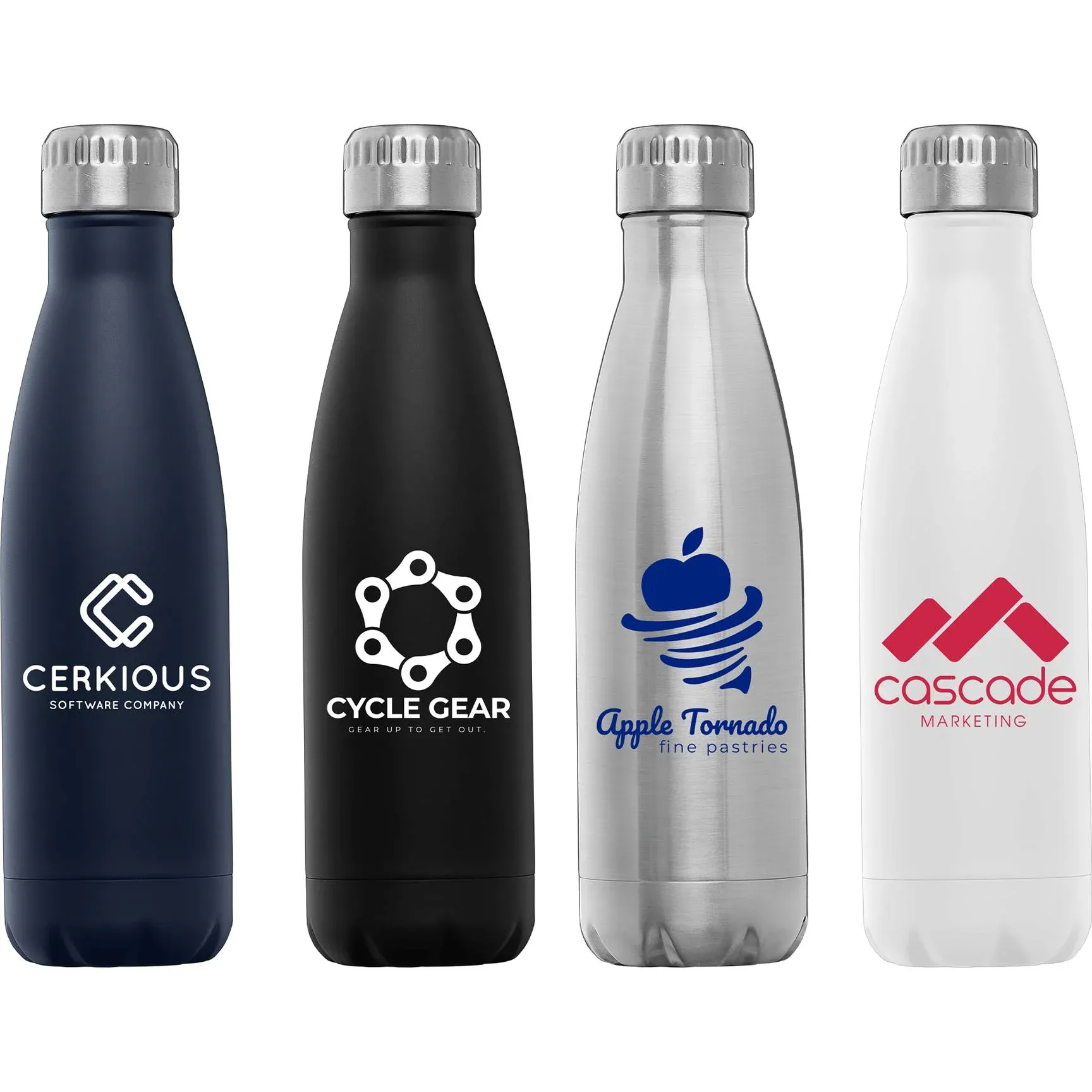 Botellas personalizadas con logotipo empresarial
