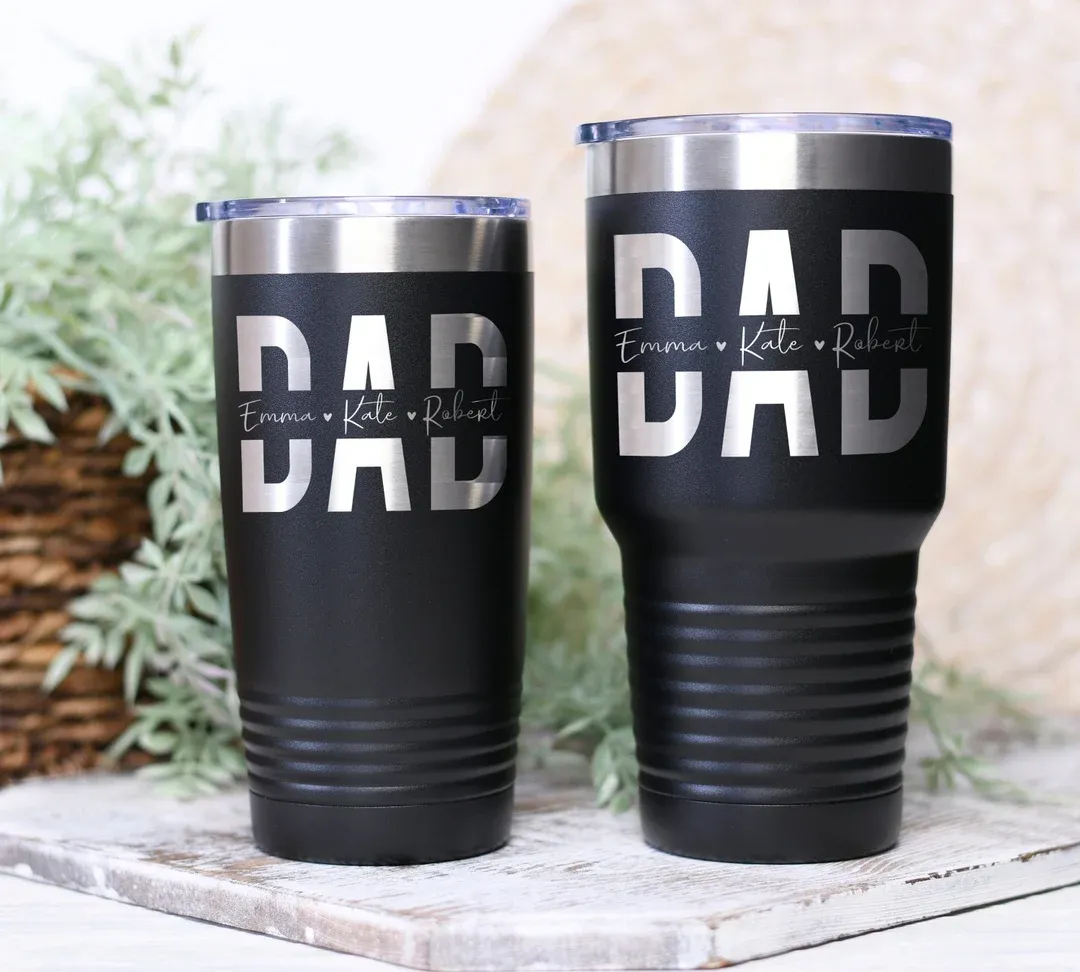 Termos personalizados para papá