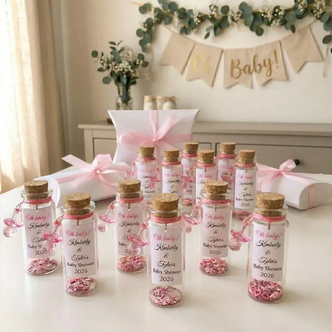 Recuerdos personalizados de baby shower