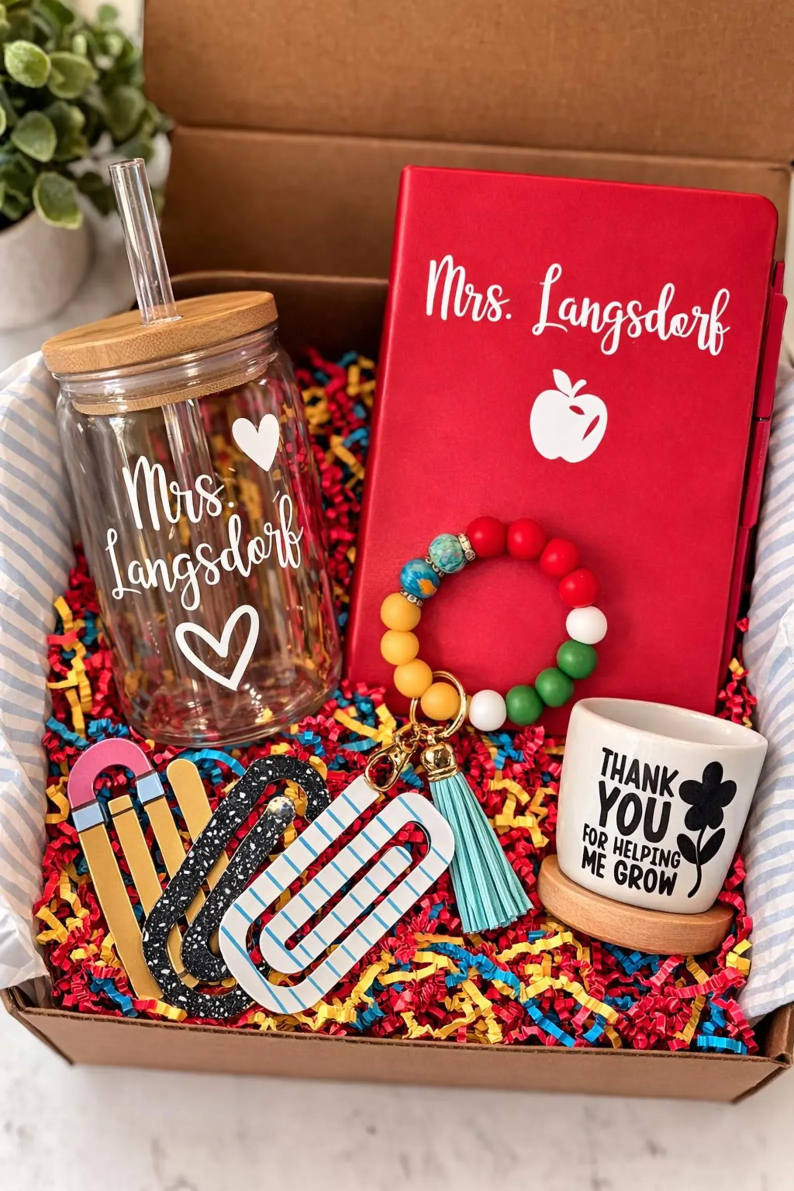 Referencia visual para Regalos personalizados para maestros