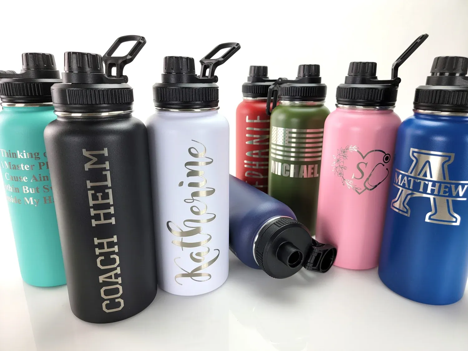 Referencia de botellas personalizadas